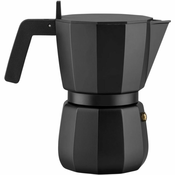 Aparat za moka kavu MOKA, 300 ml, crna, aluminij, Alessi