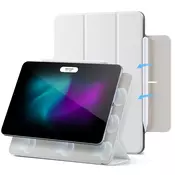 Magnetna torbica ESR Rebound Magnetic za iPad Pro 12.9 2020 / iPad Pro 12.9 2021 / iPad Pro 12.9 2022 / iPad Air 13 2024 / iPad Air 13 2025 - brilliant white