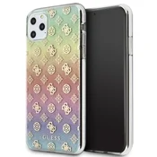Guess GUHCN65PEOML trdi ovitek za iPhone 11 Pro Maxvečbarvna barva Iridescent 4G Peony