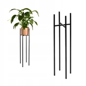 DE Stojalo za cvetlične lončke Metal Loft Black Cholet M MAX POT 18,5 cm