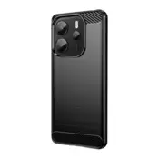 Maska Silicone Defender za Xiaomi Redmi Note 14 4G (EU) crna