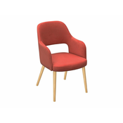 Stol Sparks 198 (Magic Velvet 2232 Bukev) Bukev, 86x56x49cm, Blago, Les, Naslonjala za roke