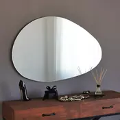 Decortie  Ogledala Mirror - Porto Ayna 76x50 cm  Crna