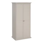 Kremno bela garderobna omara 96x201x60,5 cm Paris – Tvilum
