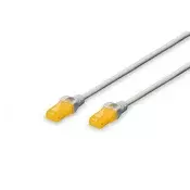 CAT 6A U-UTP patch cord, Cu, LSZH AWG 26/7, length 5 m, color grey