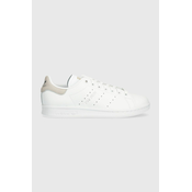 Usnjene superge adidas Originals Stan Smith bela barva, ID5782