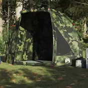Vidaxl vidaXL Ribiški šotor, kamuflažni, vodoodporen