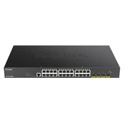 Mrežno stikalo D-link DGS-1250-28XMP/E