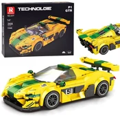 Tehnicki blokovi Sportski automobil P1 GTR ŽUTO-ZELENA 368-dijelova ZA5781