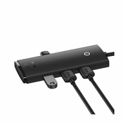 Baseus Baseus Hub USB TipC 4xA 1xC 0.25m črn WKQX030301, (20453693)
