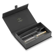 Parker Darilna škatla IM Brushed Metal GT - komplet valjčka in etuija