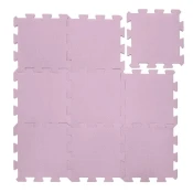 Pena podloga Puzzle 30x30 cm 9 kosov, Sugar Pink