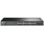Svic 10/100/1000 24-port TP-Link TL-SG3424/T2600G-28TS JetStream upravljiv 24xGigabit+4xSFP