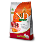 N&D Pumpkin Mini Adult Chicken & Pomegranate 7kg