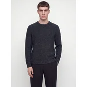 JACK & JONES Pulover JJLUKE nočno modra
