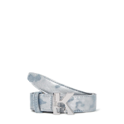 KARL LAGERFELD JEANS Pas svetlo modra/srebrna