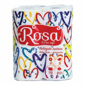 Rucnici papirnati bijeli Rosa Extra Soft, dvoslojni, 2/1