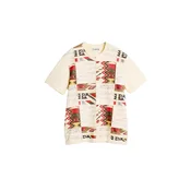 Desigual Majica oliva / temno rdeča / črna / volneno bela
