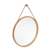 Ogledalo okroglo Sicela D38cm-bambus