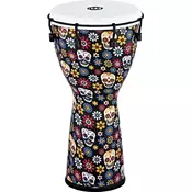 Meinl Alpine Series Synthetic Djembe 10 Day of the Dead Finish