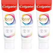 Colgate Total Original pasta za zube 3x75 ml