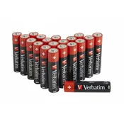 slomart Verbatim ALKALINE BATERIJA AAA 20-PAK