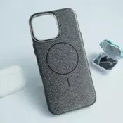 Maska Mag Case Fashion Glitter za iPhone 16 Pro crna