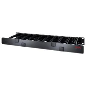 APC 1U Horizontal Cable Manager, 6 deep, Single-Sided (AR8612)