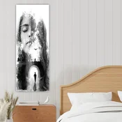 Wallity Dekorativna slika na platnu, 30x80cm, Šarena