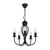 Luster na lancu ARTHUR 5xE14/40W/230V
