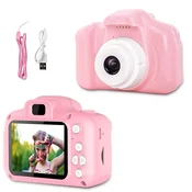 Digitalni deciji fotoaparat rozi