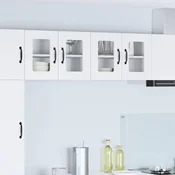 Zidni stakleni ormaric PORTO Bijelo 60 x 31 x 40 cm