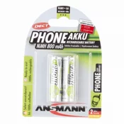 Ansmann Mignon (AA)-akumulator NiMH Ansmann DECT maxE HR06 800 mAh 1.2 V 2 kosa