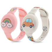 PAS TECH-PROTECT SMOOTH FOR KIDS 2-PACK APPLE AIRTAG 1/2 COLORFUL
