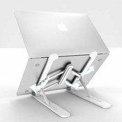 Podesivi stalak za laptop, Beli