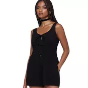 Ženski kombinezon KILLSTAR - Dark Fern - Black - KSRA014817