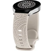 GS Univerzalni silikonski pašček 20 mm, Carven, bež