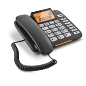 GIGASET Gigaset DL580 Telefonski analogni klici črni identifikator, (20575945)