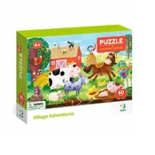 Puzzle Seoske avanture, 60 delova, 4g, 104-300377