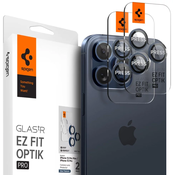 CAMERA COVER SPIGEN OPTIK.TR ”EZ FIT” CAMERA PROTECTOR 2-PACK IPHONE 14 PRO / PRO MAX / 15 PRO / PRO MAX BLUE TITANIUM (AGL07164)