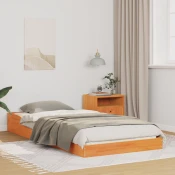 Krevetna konstrukcija Vosak smeda 90 x 210 cm