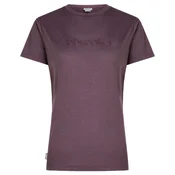 Ženska majica Icebreaker Merino 150 Tech Lite SS Tee IB Stitchline Grey Plum L