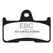 Klocki hamulcowe EBC FA344TT (kpl. na 1 tarcze)