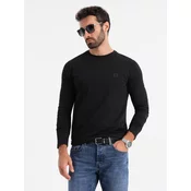 Ombre Mens longsleeve with raglan contrast sleeves - white and gray