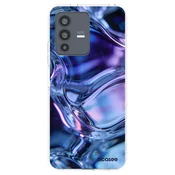 Silikonski prozorni ovitek za Vivo V23 5G - Iris liquid