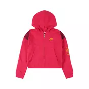 Nike G NSW AIR FT FZ HOODIE, djecja jakna, roza DM8386