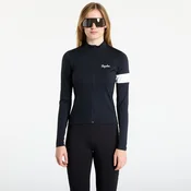 Dres Rapha Womens Core Thermal Long Sleeve Jersey Black/ White S