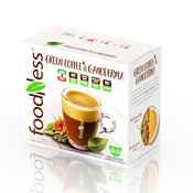 FoodNess Caffe Verde & Ganoderma zelena kava z gobo Reishi za Dolce Gusto 10 kapsul