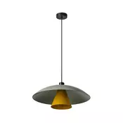 Osram - Luster na sajli DECOR FLYING MUSHROOM 1xE27/25W/230V, precnik 50 cm, zelena