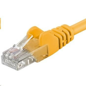 PREMIUMCORD Povezovalni kabel UTP RJ45-RJ45 CAT5e 7m rumene barve